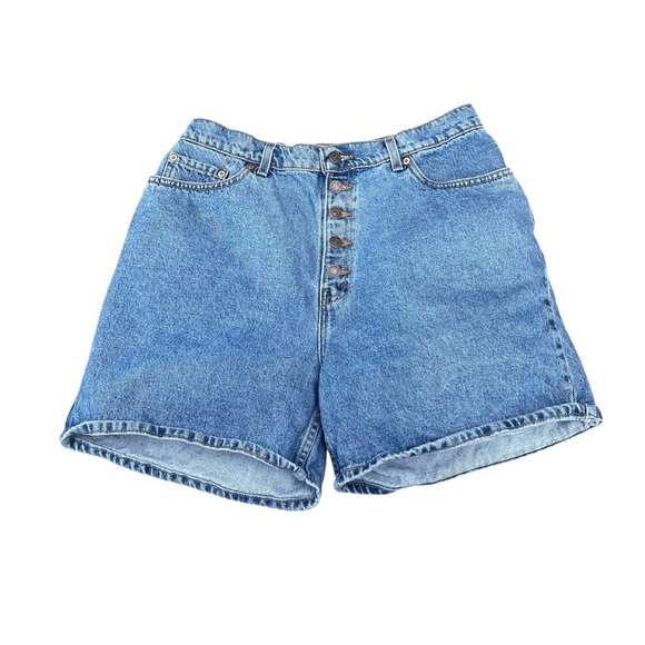 Levi's Pants - LEVI’S Vintage 90s Black Tab High Rise Button Fly Jean Shorts